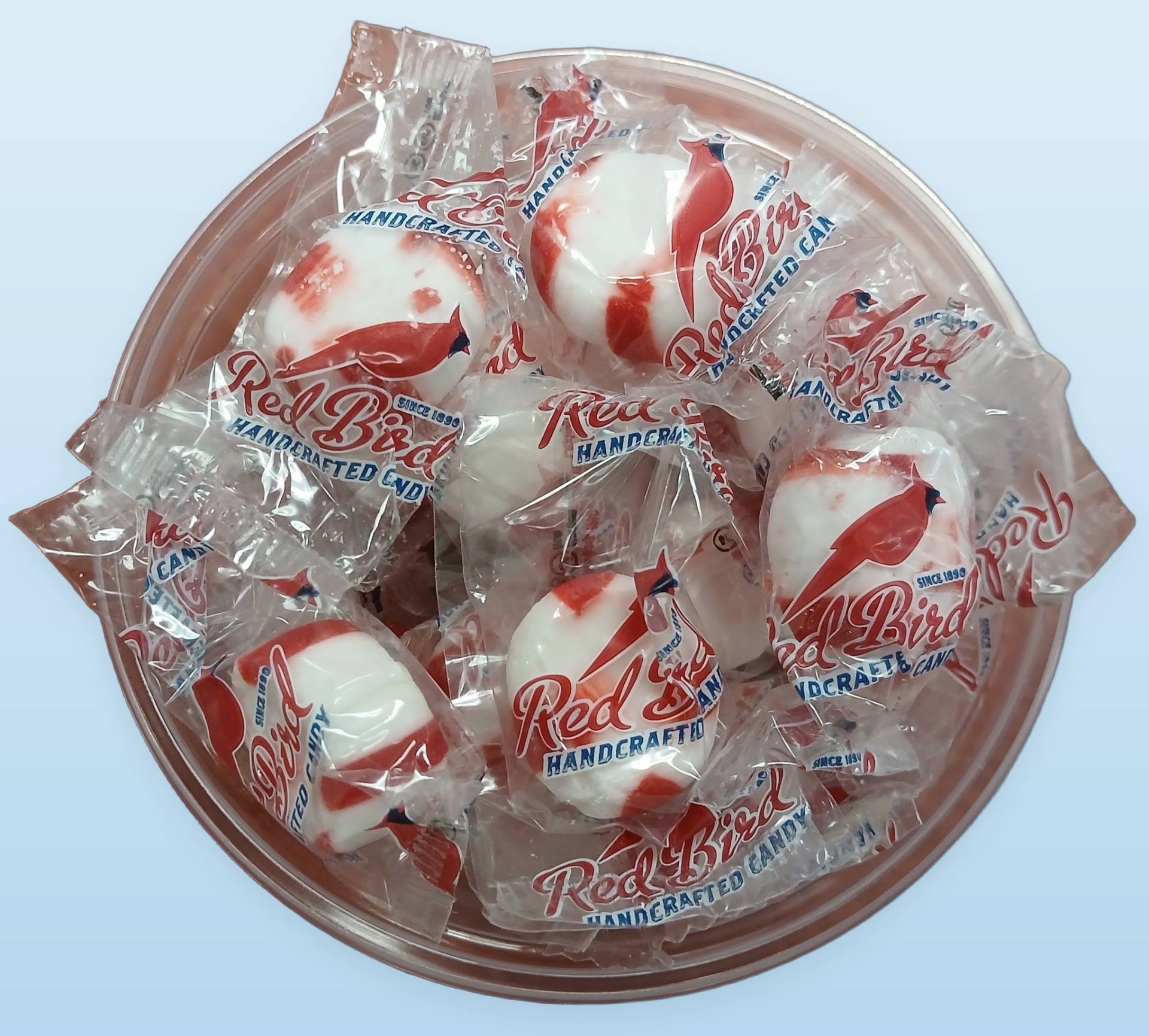 Red Bird Peppermint Puffs