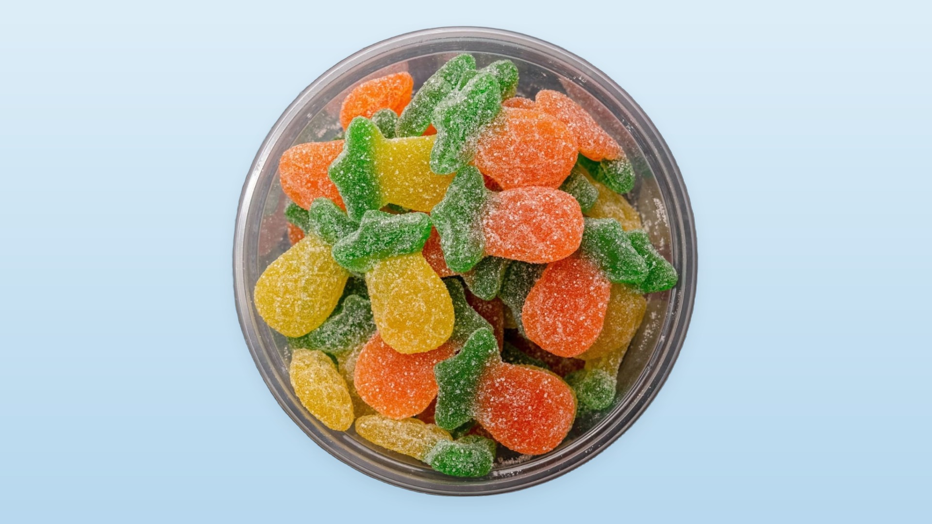 Sour Gummi Pineapples